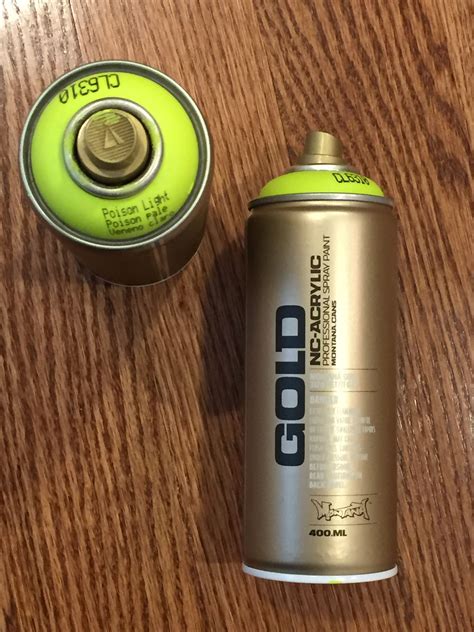 Perfect for decorative use, the deceivingly real chrome effects are achieved by the increased reflection of light off the metallic pigment. . Gold nc acrylic spray paint